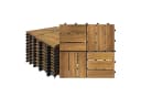 FIVMEN Terrassenfliesen Akazienholz Braun Klicksystem Bild 2
