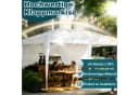 FIVMEN Pavillon 3x6m Faltpavillon mit 6 Seitenwänden Höhenverstellbar Gartenpavillon Bild 4