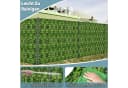 FIVMEN Sichtschutzstreifen PVC Sichtschutzfolie 35m Lang 19cm Hoch Bild 5