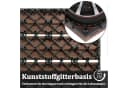 FIVMEN Terrassenfliesen WPC 30x30cm Braun Klicksystem Bild 5