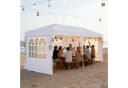 FIVMEN Partyzelt 3x6m Faltpavillon Höhenverstellbar mit Seitenwänden Bild 2