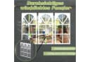 FIVMEN Gartenpavillon Partyzelt Schwarz mit PVC-Fenstern Bild 5