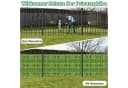 FIVMEN Sichtschutzstreifen PVC Stabmattenzaun 19cm Bild 3