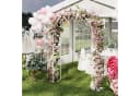 FIVMEN Rosenbogen 2,4M Gartenbogen Rankgitter Rosenhilfe Bild 5