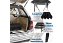 FIVMEN Campingtisch Camping Beistelltisch Faltbar Höhenverstellbar Aluminium Bild 3
