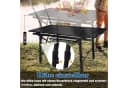 FIVMEN Campingtisch Camping Beistelltisch Faltbar Höhenverstellbar Aluminium Bild 4