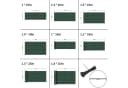 Tennisblende, Sichtschutz, Zaunblende, Schattiernetz aus HDPE-Gewebe Bild 1