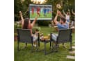 Bealife Balkonset Gartenlounge-Set 3-tlg. Grau Rattan Bild 1