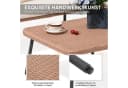 JOIVI Gartenlounge-Set 4-tlg. Creme Beige Rattan Bild 4