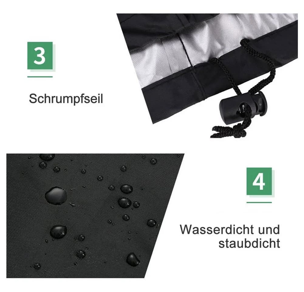 OSTWOLKE Gartenmöbel-Schutzhülle wasserdicht inkl. Aufbewahrungstasche - Bild 3