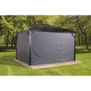 Sojag Pavillon Verona 10x10 Seitenteil Grau Polyester Bild 1