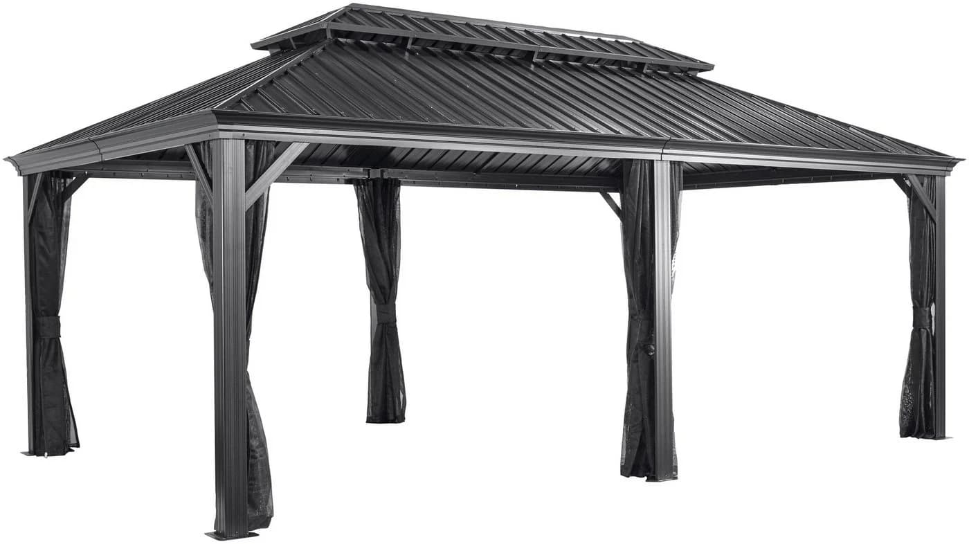 SOJAG Pavillon Messina Aluminium Wetterschutz Modern - Bild 2