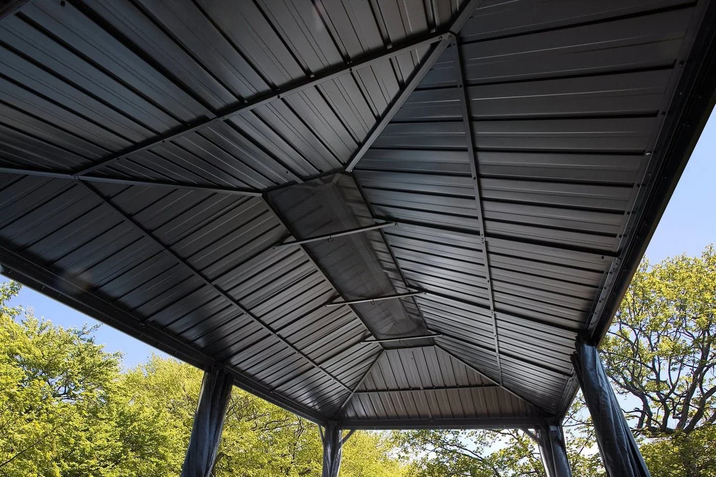SOJAG Pavillon Messina Aluminium Wetterschutz Modern - Bild 5