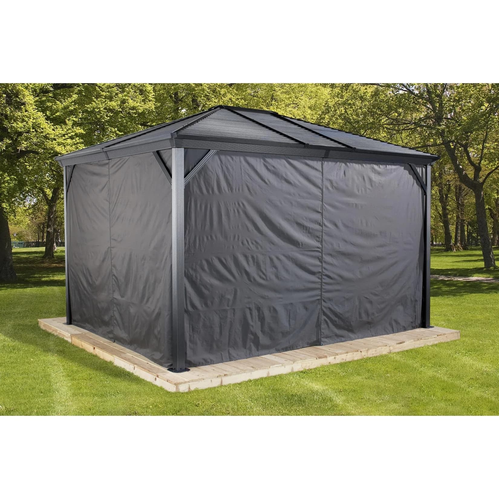 Pavillonseitenteil SOJAG SJ04201 Dunkelgrau Polyester