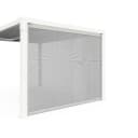 SOJAG Pavillonseitenteil Hana 10 Grau Aluminium PVC Polyester Bild 1