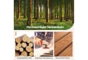 KOMFOTTEU Wetterfester Holzweg Gartenweg aus Tannenholz Bild 3