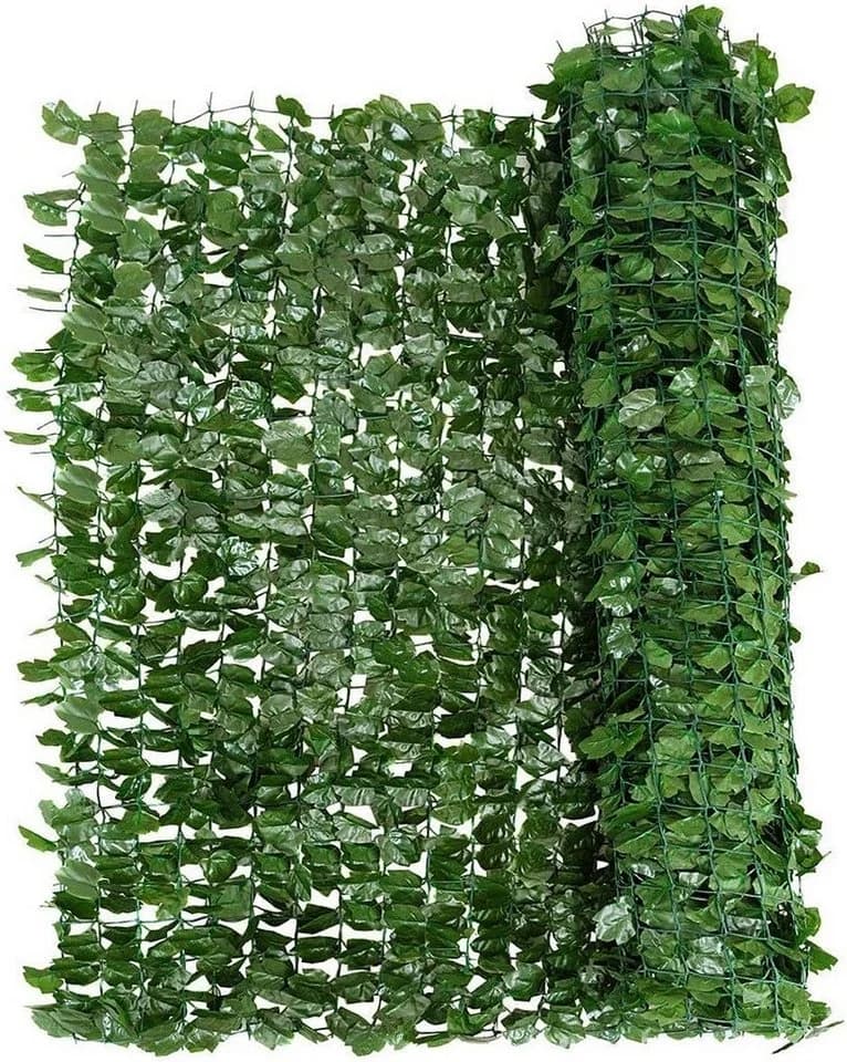 KOMFOTTEU Gartenzaun Sichtschutz Kunststoff Hecke 150 x 240 cm - Bild 2
