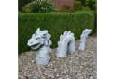 gartendekoparadies.de Gartenfigur Statue Loch Ness Nessi Grau Stein Bild 2