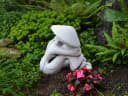 gartendekoparadies.de Gartenfigur Statue Chinesischer Bauer Steinfigur Bild 3