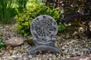 gartendekoparadies.de Gartenfigur Chinesisches Gartenhoroskop Yin und Yang Steinfigur 47 cm 13 kg Bild 5