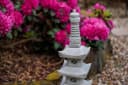 gartendekoparadies.de Japanische Steinpagode Grau Frostsicher Bild 3