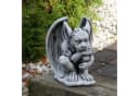 gartendekoparadies.de Gargoyle Statue Nachdenklich Steinfigur 27 cm Bild 2