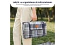 Sekey Picknickdecke 200x200 cm XXL Wasserdicht Blau Bild 5