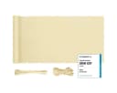 Sekey Balkonsichtschutz Beige 300x120 cm mit Ösen & Zubehör Bild 2