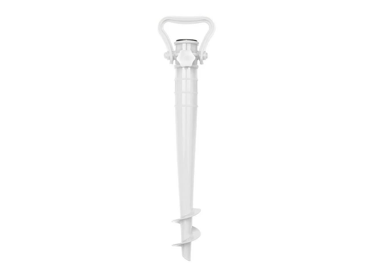 Sekey Sonnenschirmhalter aus Kunststoff Weiß für 19-32 mm Stangen - Bild 2