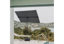 Sekey Sonnenschirm 180x130 cm Grau UV50+ Balkonschirm Bild 1