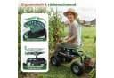 Sekey Kniebank Rollsitz Garten 360° drehbar mit Luftreifen Bild 1