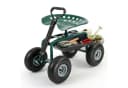 Sekey Kniebank Rollsitz Garten 360° drehbar Schwarz/Grün Bild 2