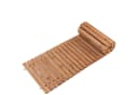 COSTWAY Holzfliesen Rollweg 245 cm ausrollbar aus Holz Bild 2
