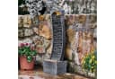 Teamson Home Gartenbrunnen Polyresin Schwarz mit LED-Beleuchtung Bild 5