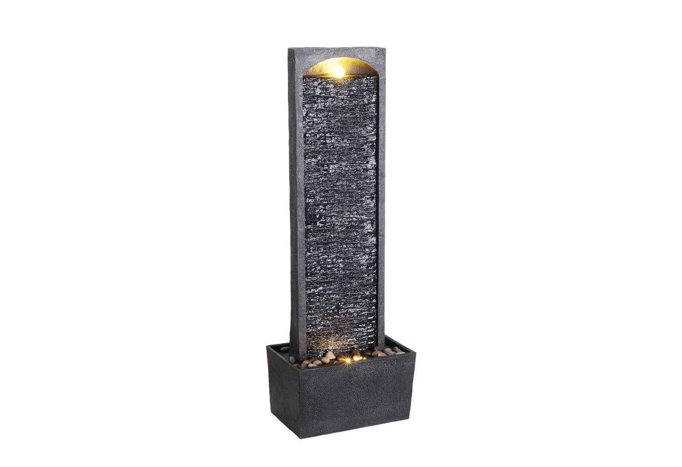 Teamson Home Gartenbrunnen LED Polyresin 98 cm - Bild 2