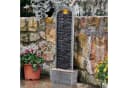 Teamson Home Gartenbrunnen LED Polyresin 98 cm Bild 3