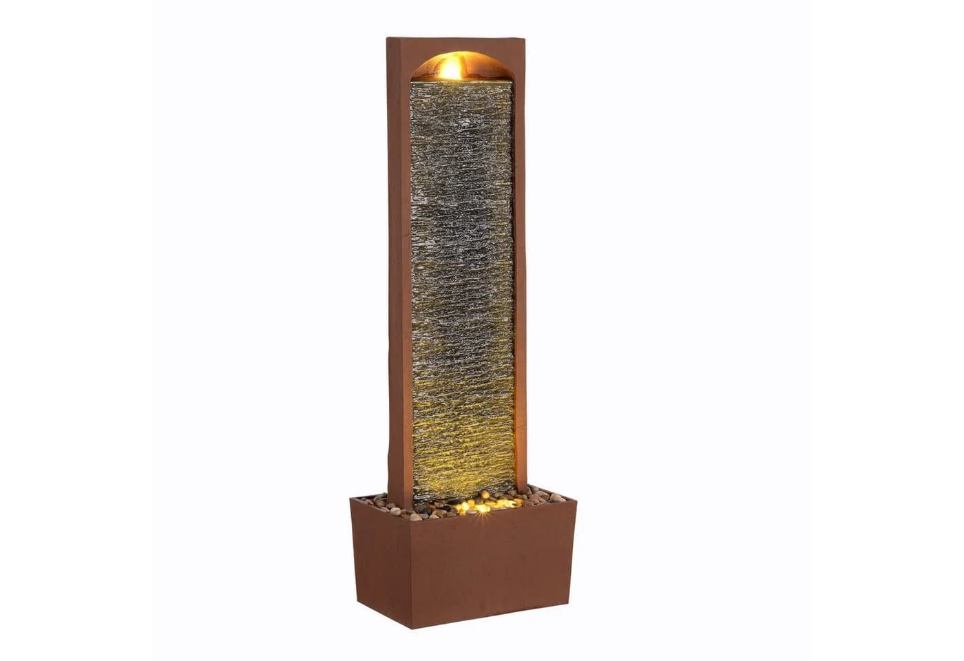 Teamson Home Gartenbrunnen LED Rot 84 cm - Bild 2