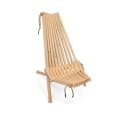 STILTREU Gartenliege Strand-/Gartensessel aus Fichtenholz klappbar Bild 2