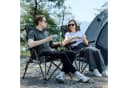 TIMBER RIDGE Campingstuhl Faltbar 150kg Belastbar Schwarz Bild 1