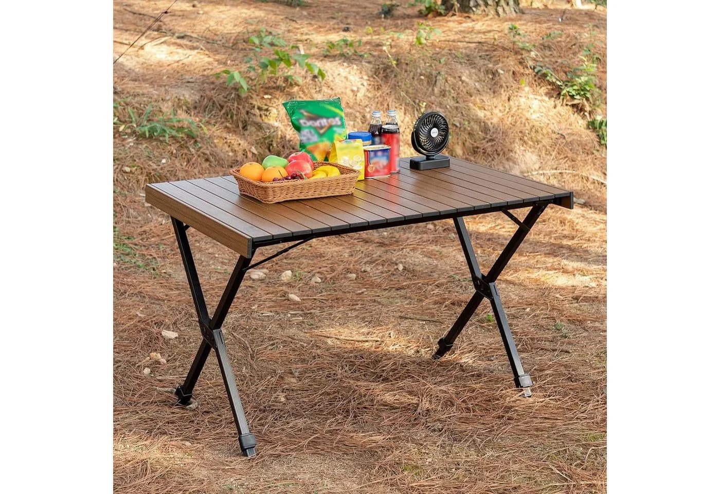 TIMBER RIDGE Campingtisch Klappbar 100 kg Tragkraft - Bild 4