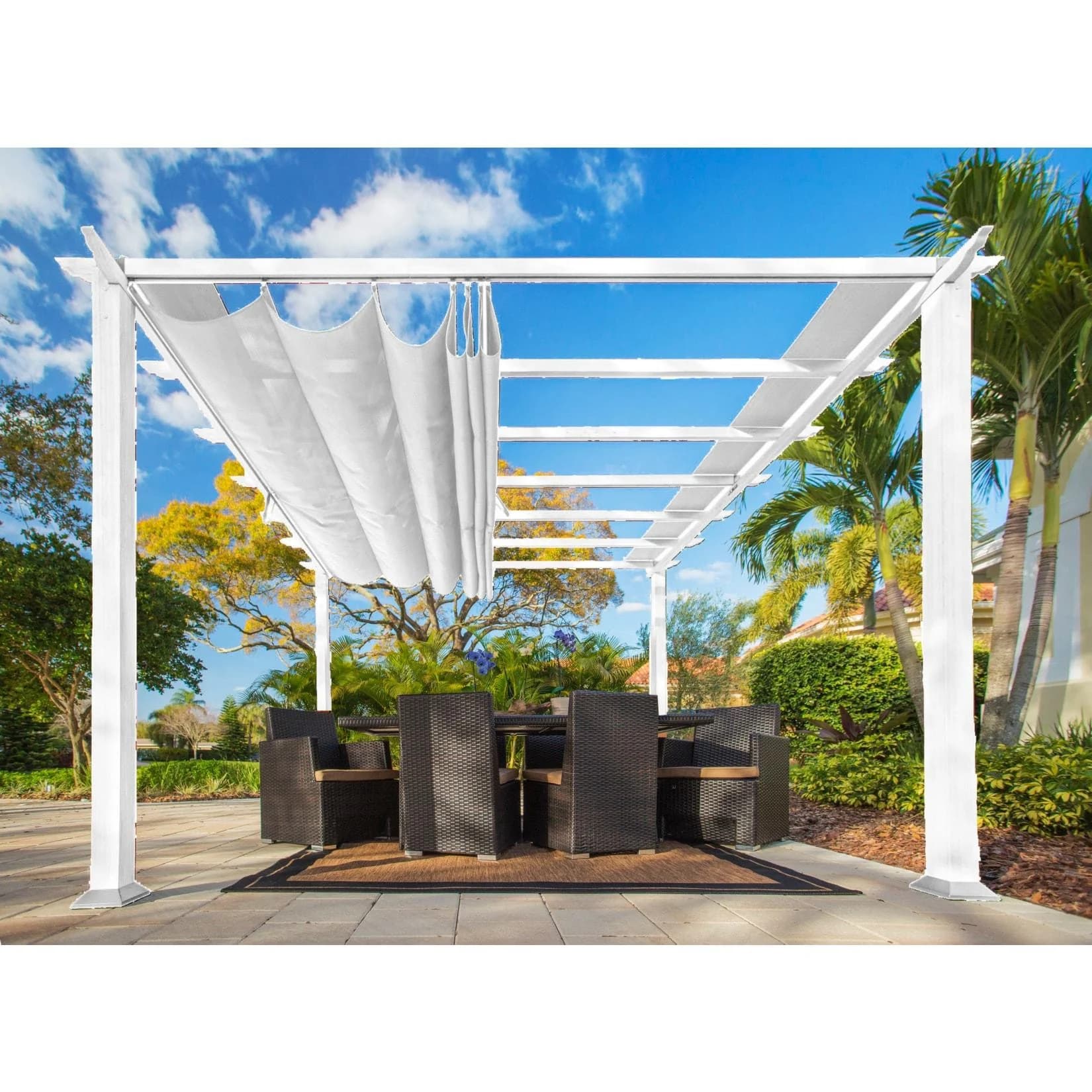 Paragon Aluminium Pergola Florenz Modernes Gartenhaus