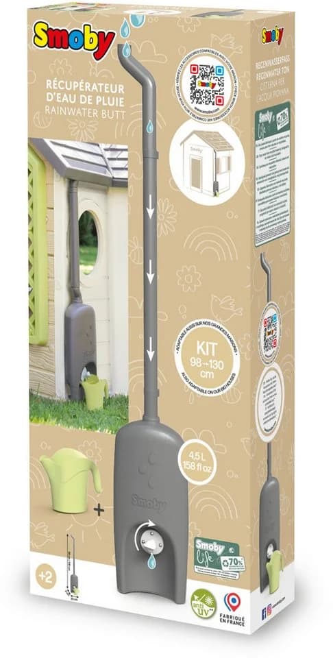 Smoby Life Regenfass mit Gießkanne für Spielhaus - Bild 3