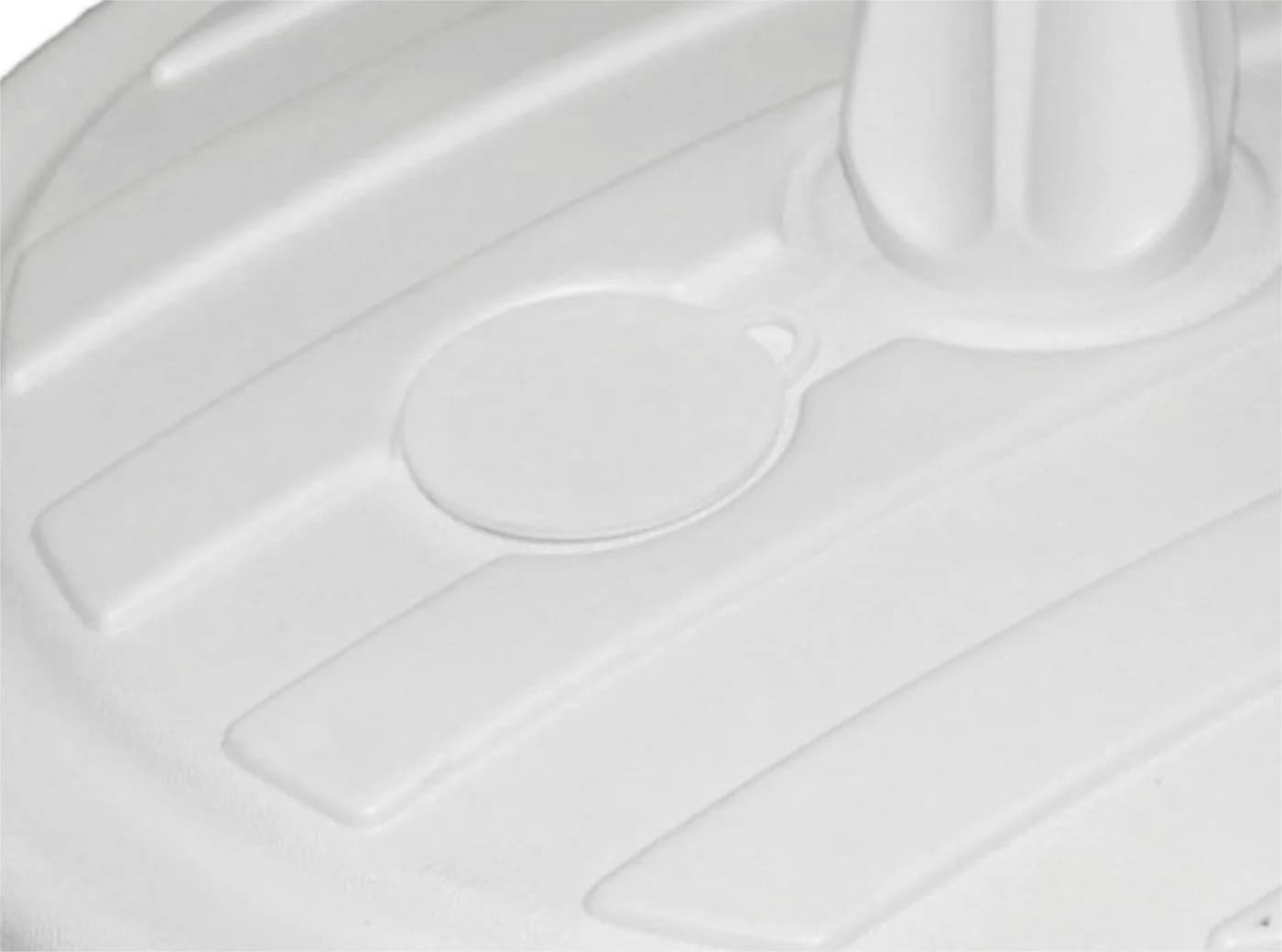 Progarden Kunststoffschirmständer Weiß 19-32mm 13 Liter