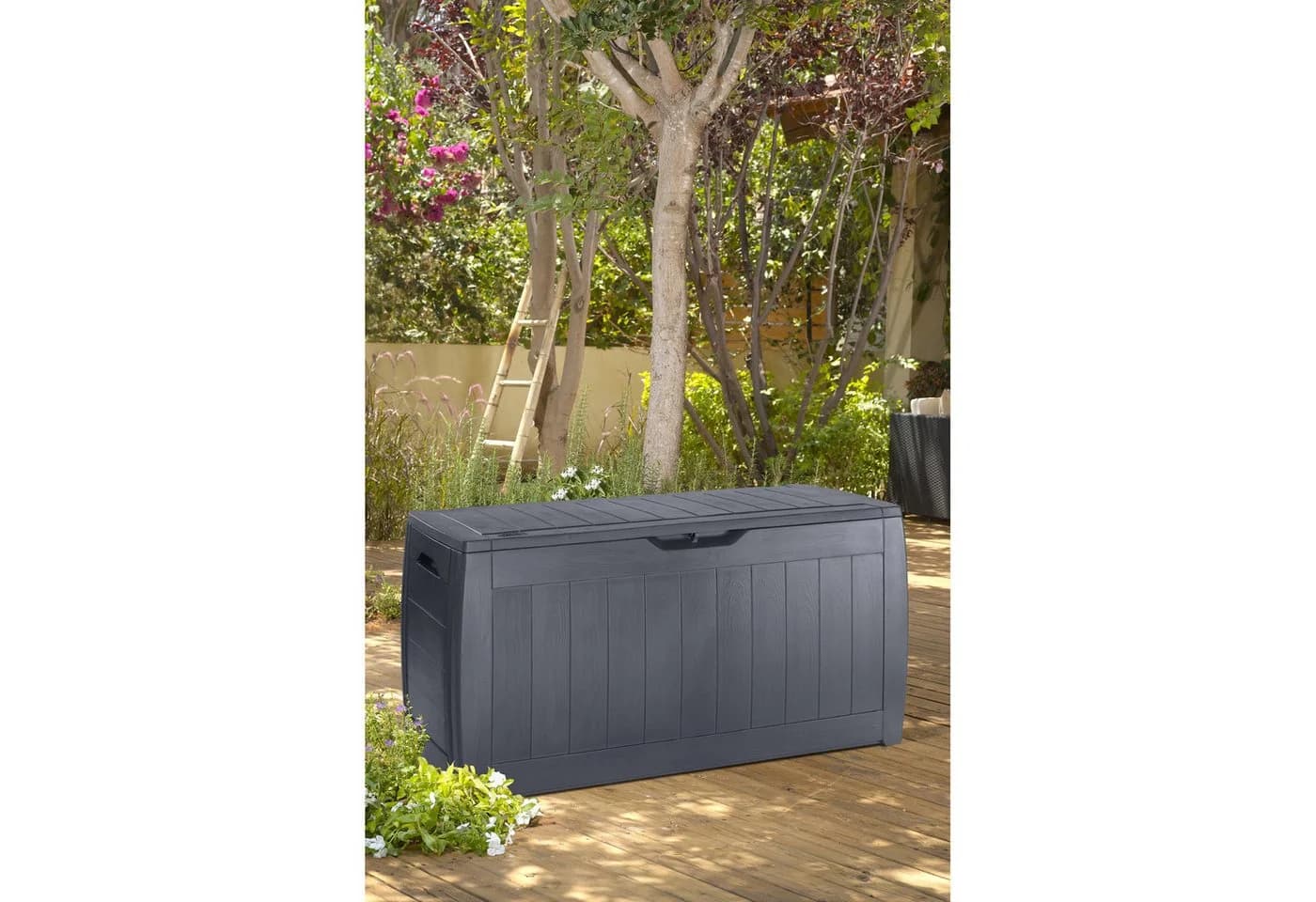 Keter Gartenbox Hollywood 270l Graphit - Bild 3