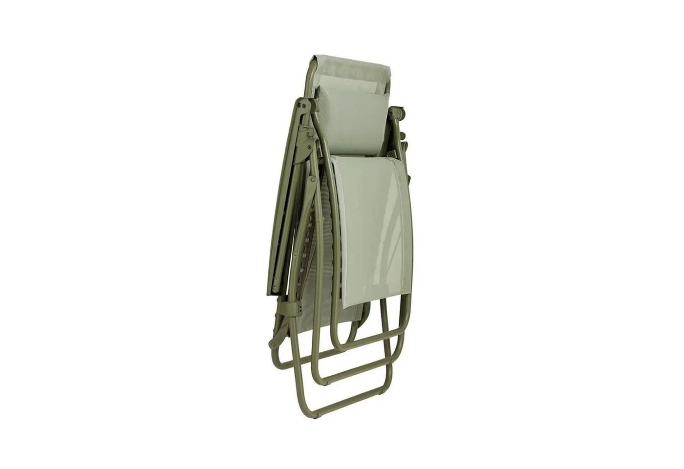 Lafuma Gartenliege R CLIP NATURA COLORBLOCK Moosgrün - Bild 5
