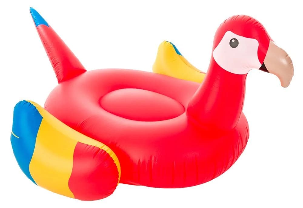 DIDAK POOL Luftmatratze XXL Schwimmtier Papagei