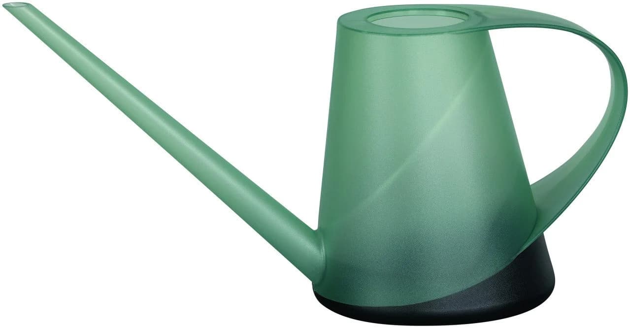 Geli Gießkanne Capri 1,3 L Kunststoff transparent Eukalyptusgrün