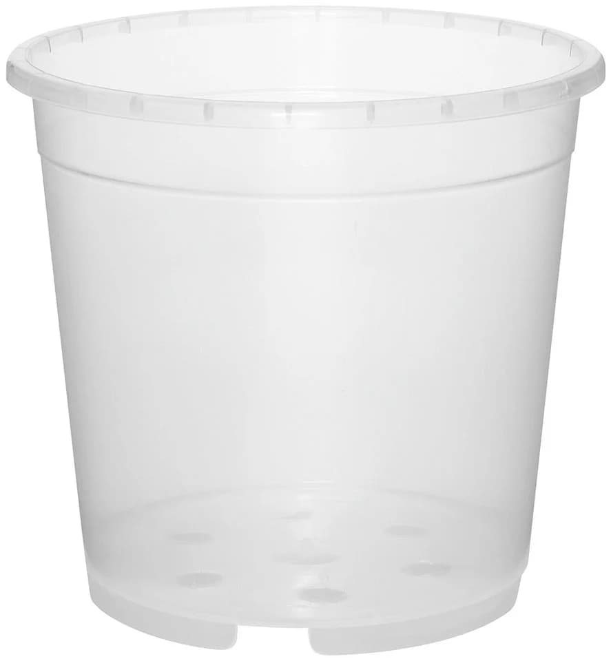 Geli Orchideentopf 0,7l Transparent Klar
