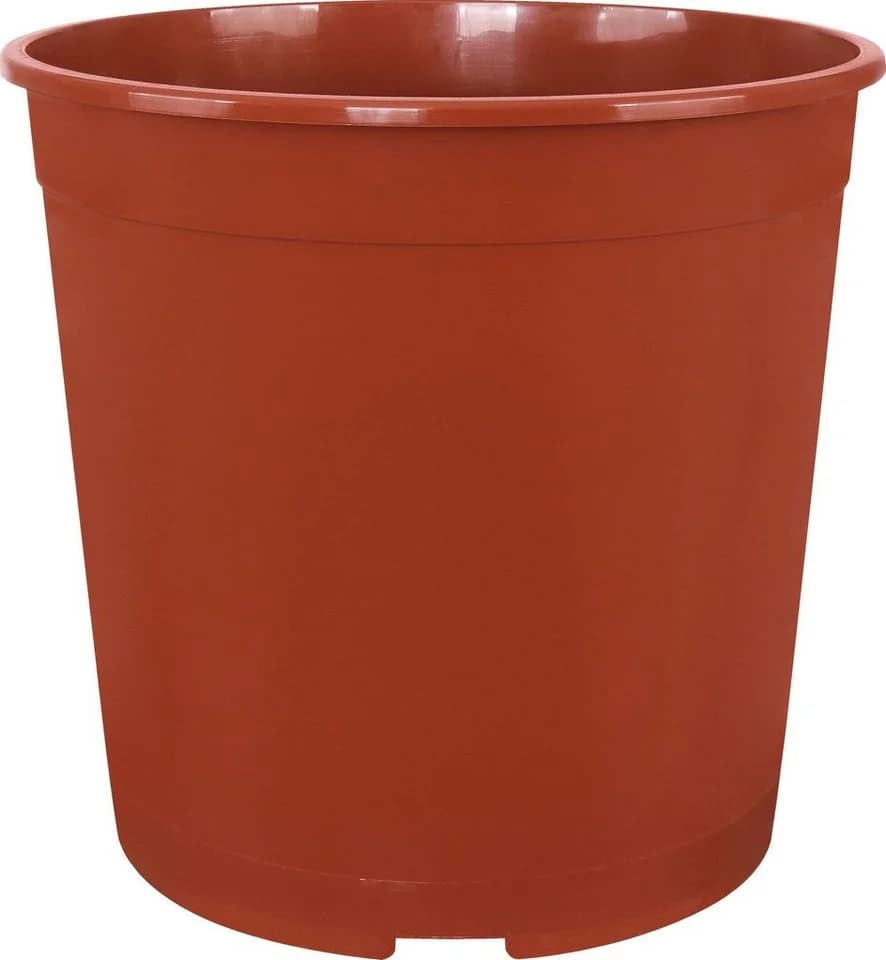 Geli Containertopf Terracotta Kunststoff Blumentopf Rund