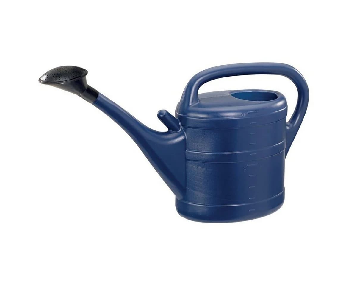 Geli Gießkanne 10 l blau mit Aufsteckbrausekopf